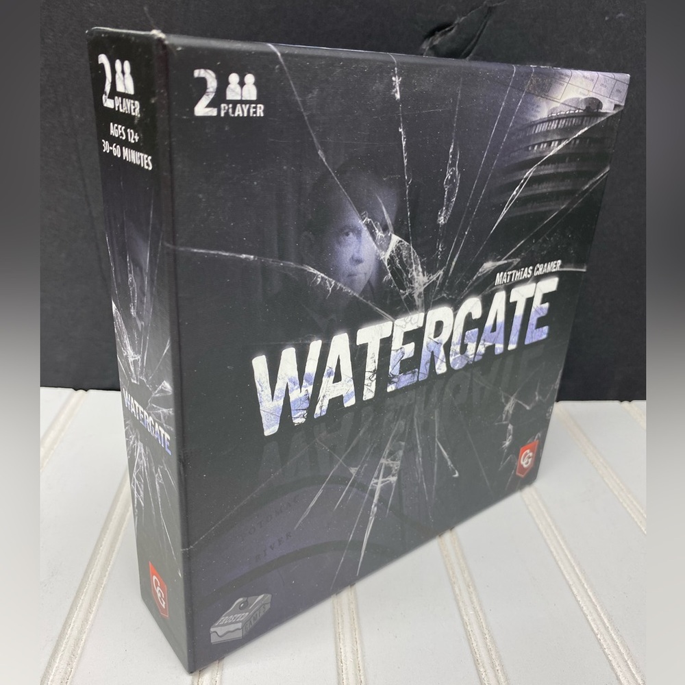 Watergate, Strategy Board Game, History 2-Player Game of The Year 2019